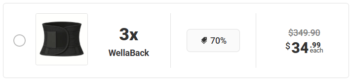 WellaBack Back Brace 13